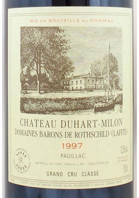 1997年 シャトー デュアール ミロン ロートシルト CHATEAU DUHART