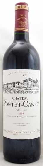 シャトー・ポンテ・カネ 2000 Chateau Pontet Canet