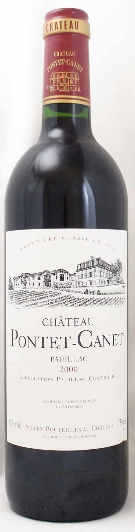 2000年 シャトー ポンテ カネ CHATEAU PONTET CANET の販売