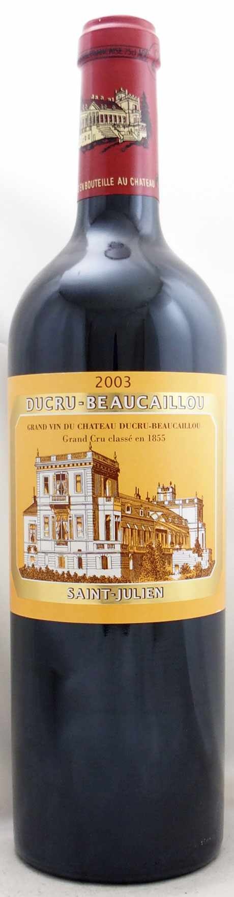 2003年 シャトー デュクリュ ボーカイユ CHATEAU DUCRU BEAUCAILLOU の