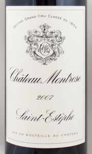 2007年 シャトー モンローズ CHATEAU MONTROSE の販売[ヴィンテージ