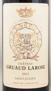 シャトー グリュオ ラローズ 2011 2011年 シャトー グリュオ ラローズ CHATEAU GRUAUD LAROSE