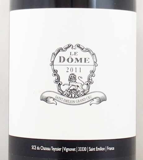 2011年 ル ドーム LE DOME の販売[ヴィンテージワインショップのNengou