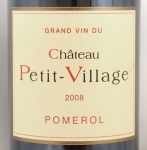 2008年シャトー　プティ　ヴィラージュ CHATEAU PETIT VILLAGE