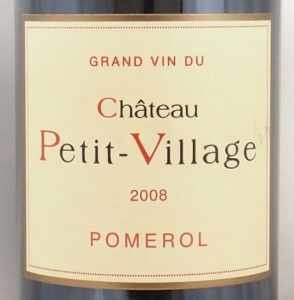 2008年シャトー　プティ　ヴィラージュ CHATEAU PETIT VILLAGE