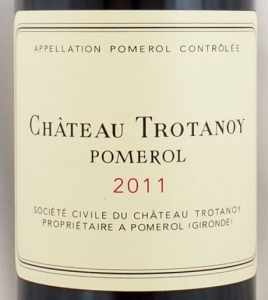 完売】2011年 シャトー トロタノワ CHATEAU TROTANOY