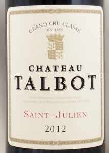 2012年 シャトー タルボ CHATEAU TALBOT の販売[ヴィンテージワイン