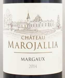 2014年シャトー マロジャリア CHATEAU MAROJALLIA