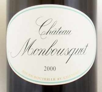 2000年 シャトー モンブスケ ブラン CHATEAU MONBOUSQUET BLANC の販売