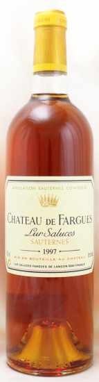 1997年 シャトー　ド　ファルグ CHATEAU DE FARGUES