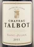 2011年シャトー　タルボ CHATEAU TALBOT