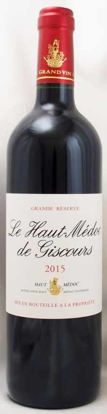 ル オー メドック ド ジスクール シャトー ジスクールle Haut Medoc De Giscours Chateau Giscoursの販売 ヴィンテージワイン専門店のnengou Wine Com