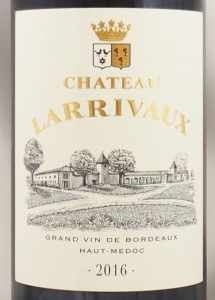 2016年 シャトー ラリヴォー CHATEAU LARRIVAUX の販売[ヴィンテージ