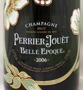 2006年 ベル エポック ペリエ・ジュエ社BELLE EPOQUE PERRIER JOUETの