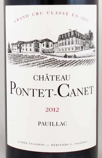 2012年 シャトー ポンテ カネ CHATEAU PONTET CANET の販売