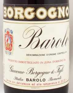 1973年 バローロ リゼルヴァ ジャコモ・ボロゴーニョ社BAROLO RISERVA