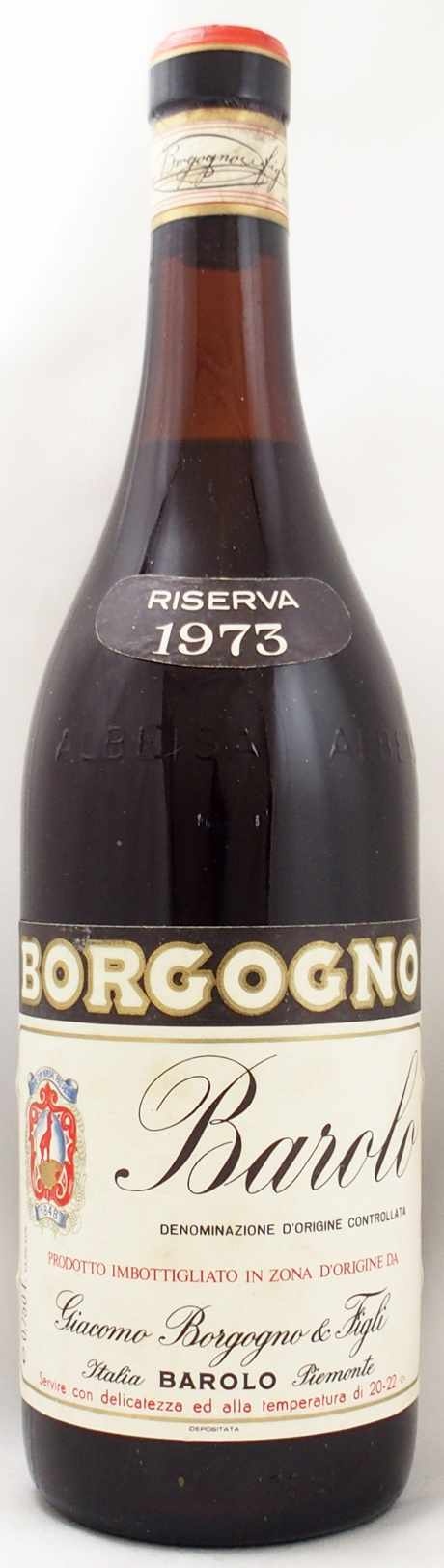 1973年 バローロ リゼルヴァ ジャコモ・ボロゴーニョ社BAROLO RISERVA