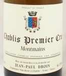 1996年シャブリ プルミエ クリュ モンマン CHABLIS PREMIER CRU MONTMAIN