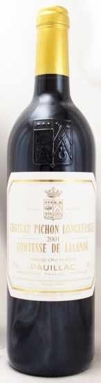 2001年 シャトー　ピション　ロングヴィル　コンテス　ド　ラランド CHATEAU PICHON LONGUEVILLE COMTESSE DE LALANDE