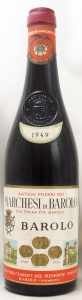 1949　マルケージ　ディ　バローロ（赤ワイン）
