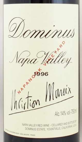 1996年 ドミナス ドミナス・エステートDOMINUS DOMINUS ESTATEの販売  