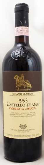1993年 キャンティ　クラシコ　ヴィニェート　ラ　カズッチャ CHIANTI CLASSICO VIGNETO LA CASUCCIA