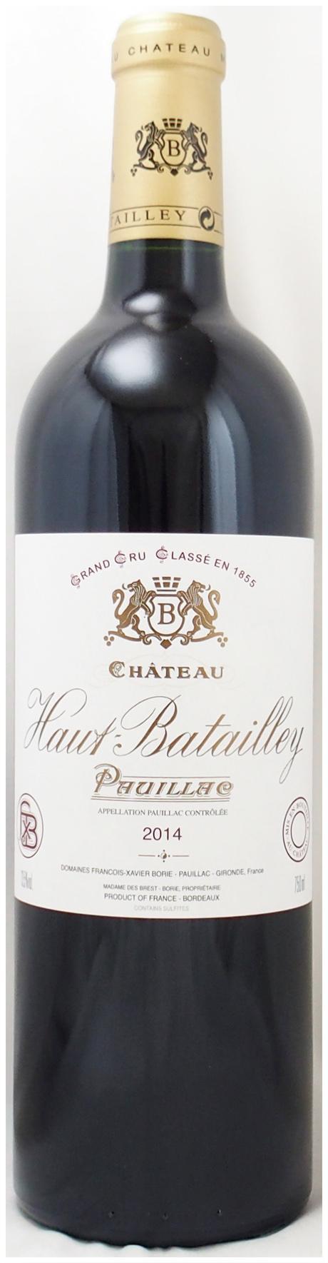 2014年 シャトー オー バタイィ CHATEAU HAUT BATAILLEY