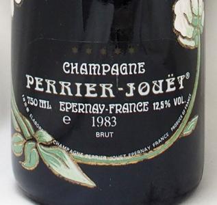 1983年 ベル エポック ペリエ・ジュエ社BELLE EPOQUE PERRIER 1983年 ベル エポック ペリエ・ジュエ社BELLE EPOQUE PERRIER