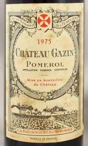 1975年シャトー ガザン CHATEAU GAZIN