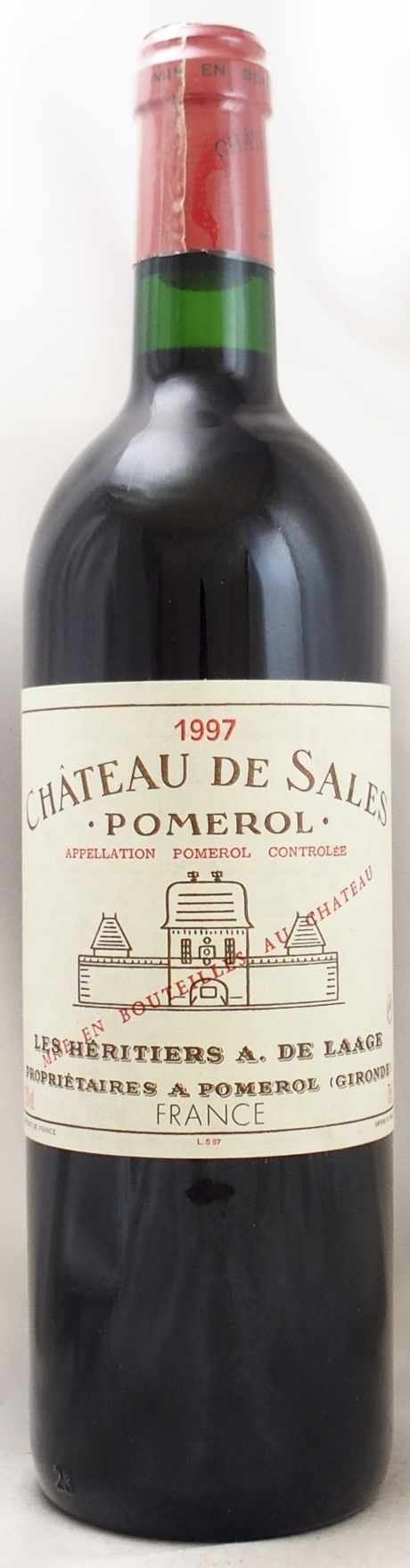 希少 シャトー・ド・サル 1983 POMEROL ヴィンテージ 赤ワイン JPムエックス シャトー ド サルの通信販売