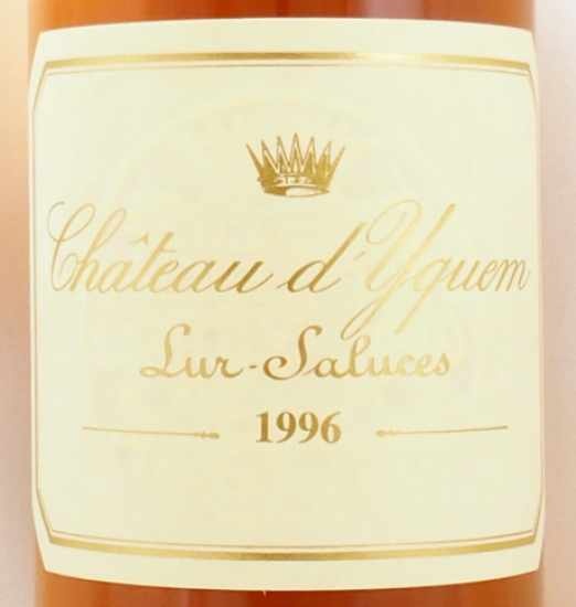 HOT国産Chateau d\'Yquem シャトー・ディケム 1996 白 ワイン 750ml 14% 842118931 フランス