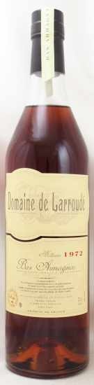 1972年 ドメーヌ　ド　ラルーデ DOMAINE DE LARROUDE