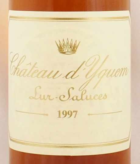 1997年 シャトー ディケム ハーフサイズ CHATEAU YQUEM HALF