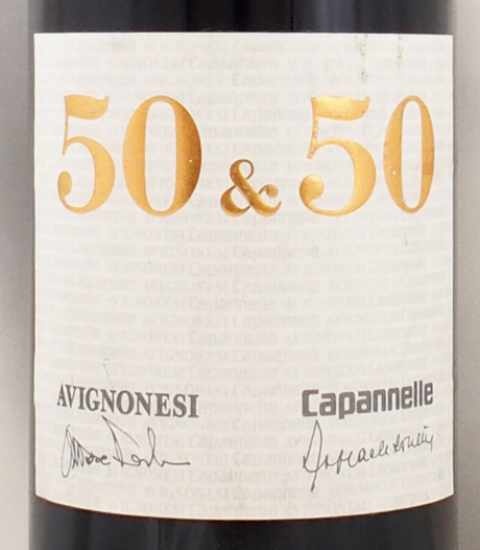 1993年 チンクァンタ エ チンクァンタ アヴィニョネージ・エ・カパンネッレ50 & 50 AVIGNONESI &  CAPANELLEの販売[ヴィンテージワインショップのNengou-wine.com]