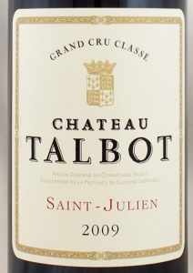 2009年シャトー タルボ CHATEAU TALBOT