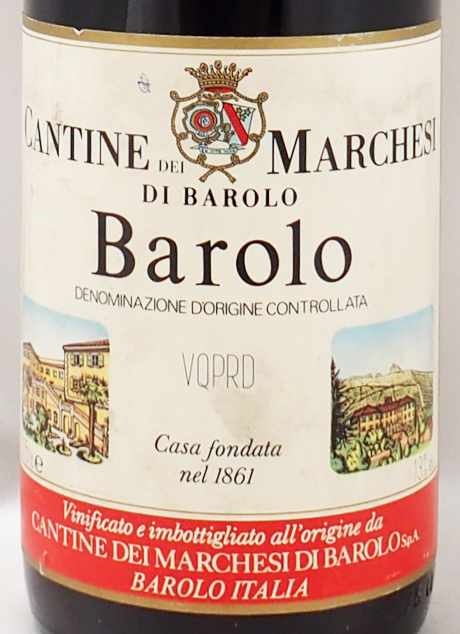 1977年 マルケージ ディ バローロ マルケージ・バローロ社MARCHESI DI BAROLO MARCHESI DI  BAROLOの販売[ヴィンテージワインショップのNengou-wine.com]