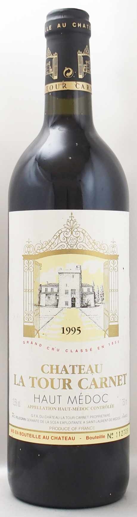 1995年 シャトー ラ トゥール カルネ CHATEAU LA TOUR CARNET