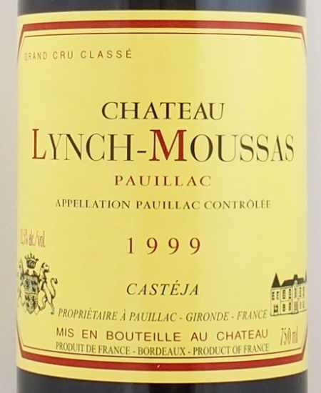 1999年 シャトー ランシュ ムーサ CHATEAU LYNCH MOUSSAS の販売