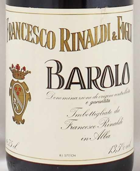 1980年 バローロ フランチェスコ リナルディbarolo Francesco Rinaldiの販売 ヴィンテージワイン専門店のnengou Wine Com