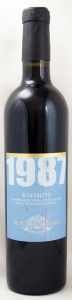 1987　リヴザルト　500ミリサイズ（赤ワイン）