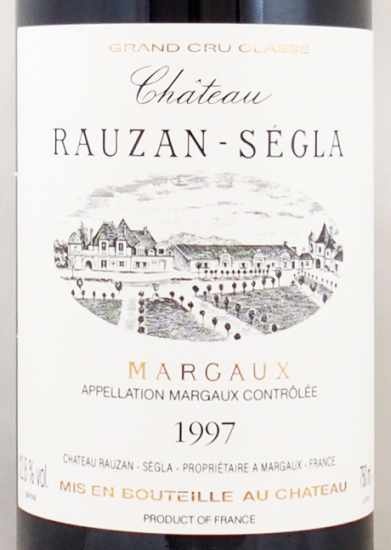 1997年 シャトー ローザン セグラ CHATEAU RAUSAN SEGLA の販売 