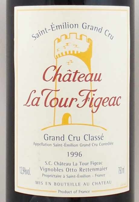 1996年 シャトー ラ トゥール フィジャック CHATEAU LA TOUR 1996年 シャトー ラ トゥール フィジャック CHATEAU LA TOUR