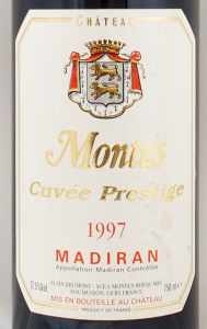 1997年シャトー モンテュス キュヴェ プレステージ CHATEAU MONTUS CUVEE PRESTIGE