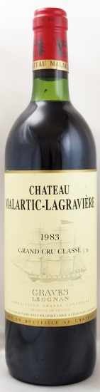 1983年 シャトー　マラルティック　ラグラヴィエール CHATEAU MALARTIC LAGRAVIERE