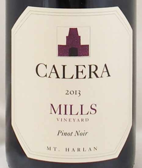 2013年 ピノ ノワール ミルズ カレラPINOT NOIR MILLS VINEYARD CALERA