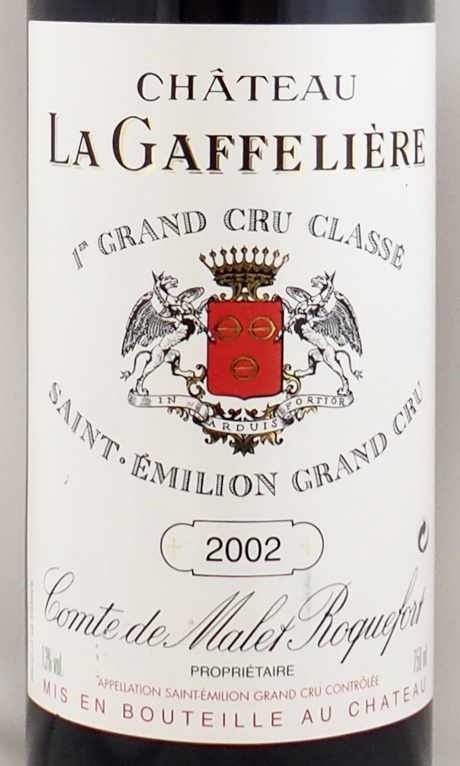 シャトー ラ ガフリエールの在庫一覧 CHATEAU LA GAFFELIERE｜年号