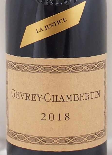 2018年 ジュヴレ シャンベルタン ラ ジュスティス ドメーヌ・フィリップ・シャルロパン・パリゾGEVREY CHAMBERTIN LA  JUSTICE DOMAINE PHILIPE CHARLOPIN PARIZOTの販売[ヴィンテージワインショップのNengou-wine.com]