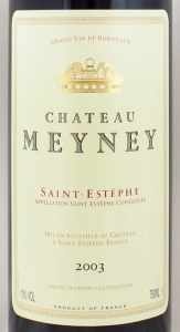 2003年シャトー メイネイ CHATEAU MEYNEY