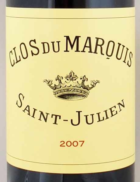 2007年 クロ デュ マルキ CLOS DU MARQUIS の販売[ヴィンテージワインショップのNengou-wine.com]