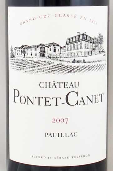 2007年 シャトー ポンテ カネ CHATEAU PONTET CANET の販売 